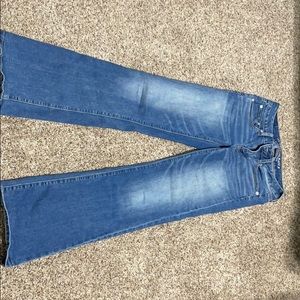 AE super stretch boyfriend jeans